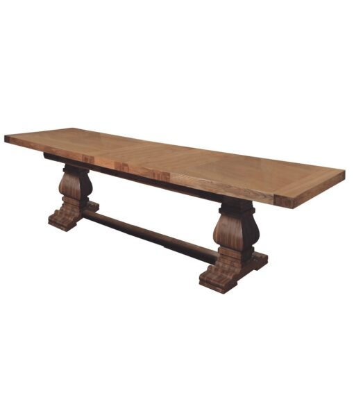 The knave Dining Table Evans of high Solid Oak Furniture