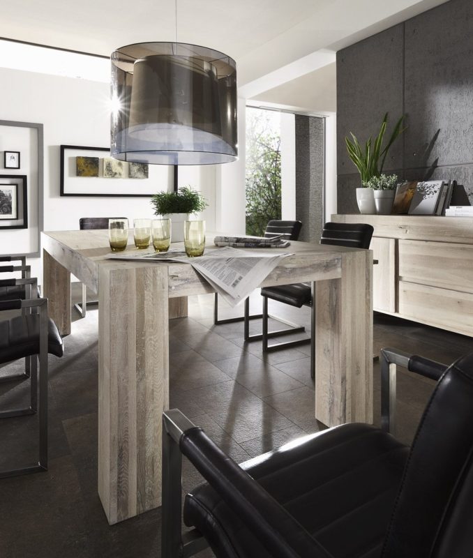 Dining Tables solid oak and painted Tables by Evans of High