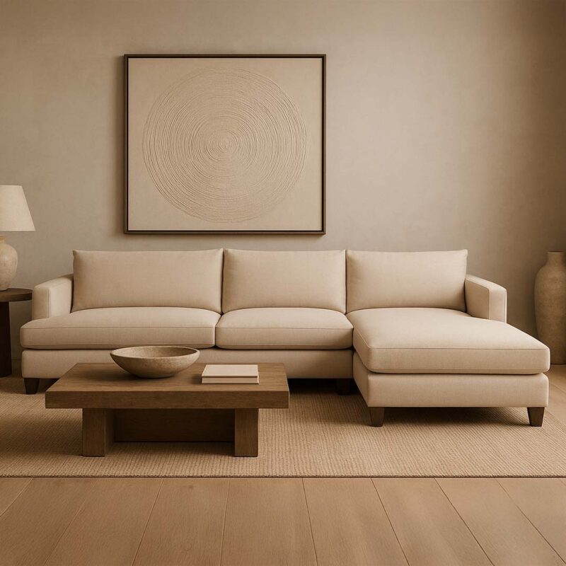 Pavilion chaise end sofa