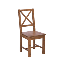 Nordic Dining Chair Wood Seat