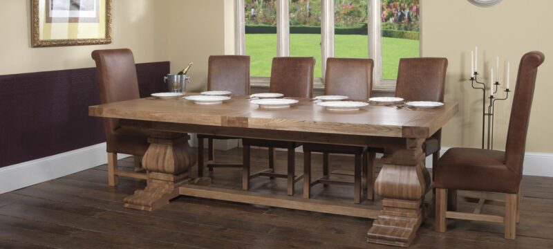 Carlton monastery dining table