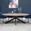Madison oval dining table