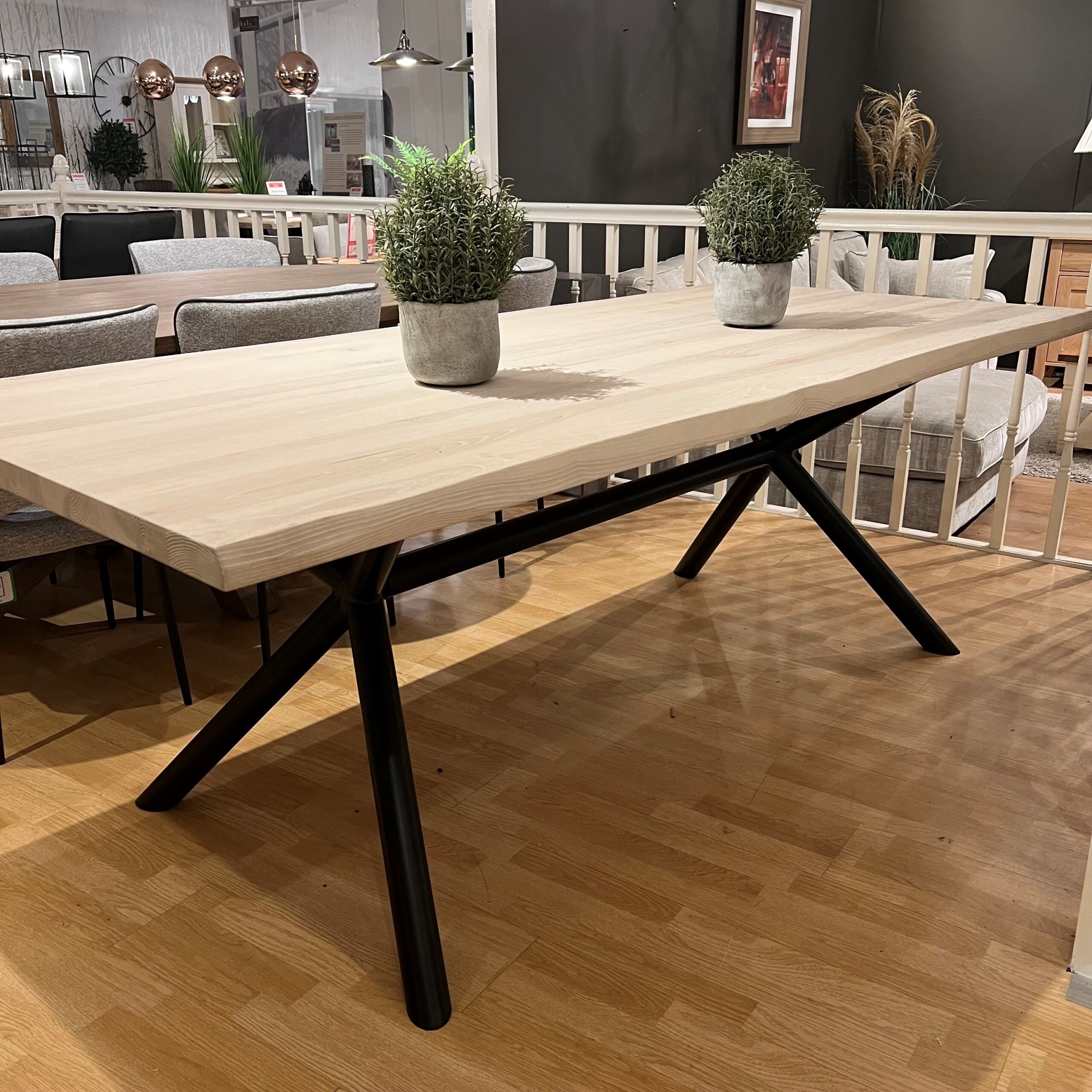 Bodahl solid ash dining table