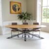 Juniper 180cm Oval Table Indian mango wood