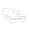 Chaise Unit RHF