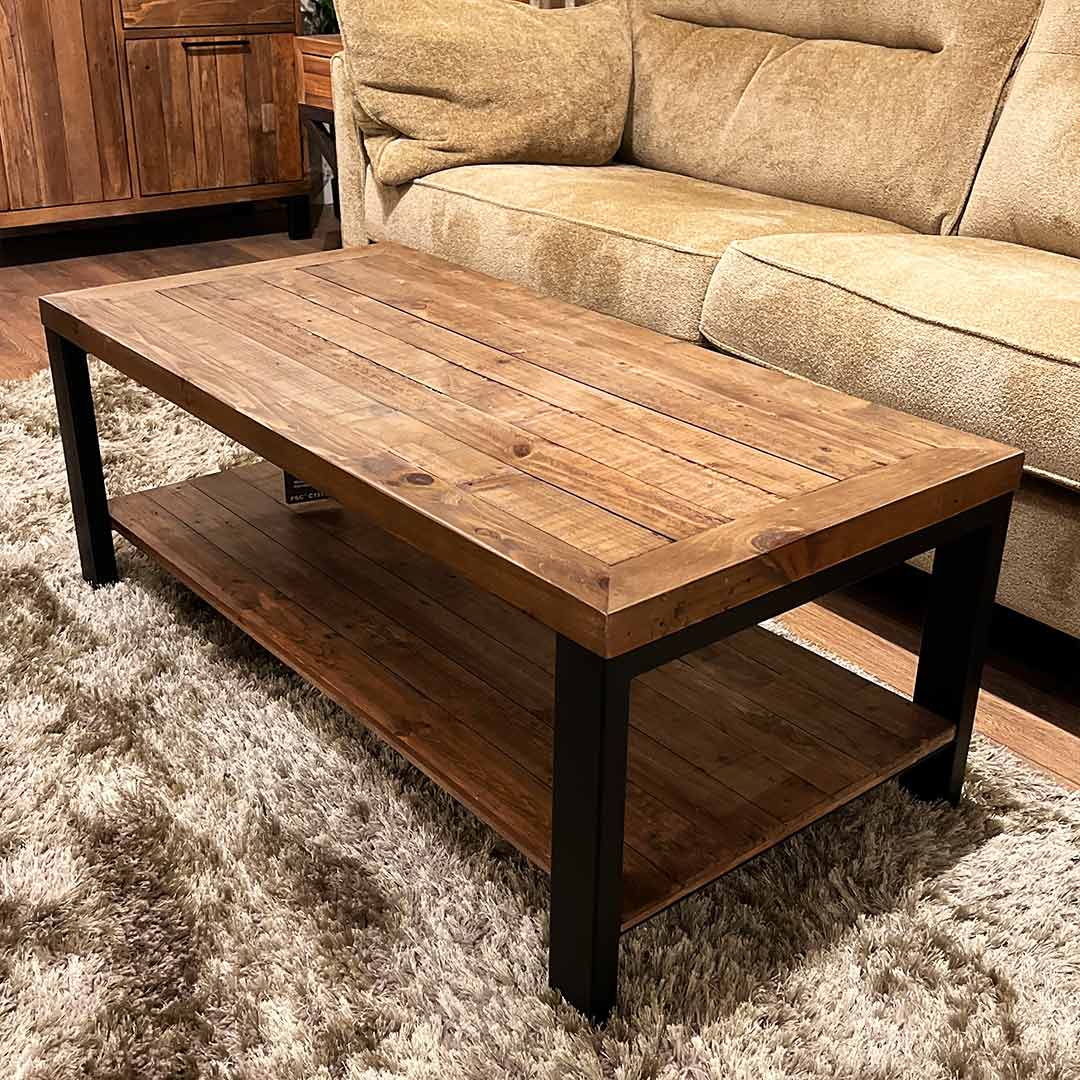 Pembroke reclaimed wood coffee table