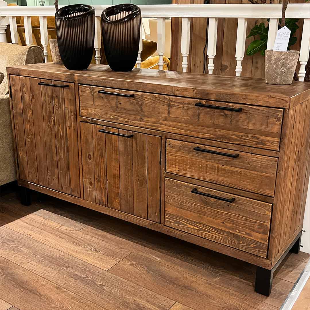 Pembroke large sideboard in reclaimed wood