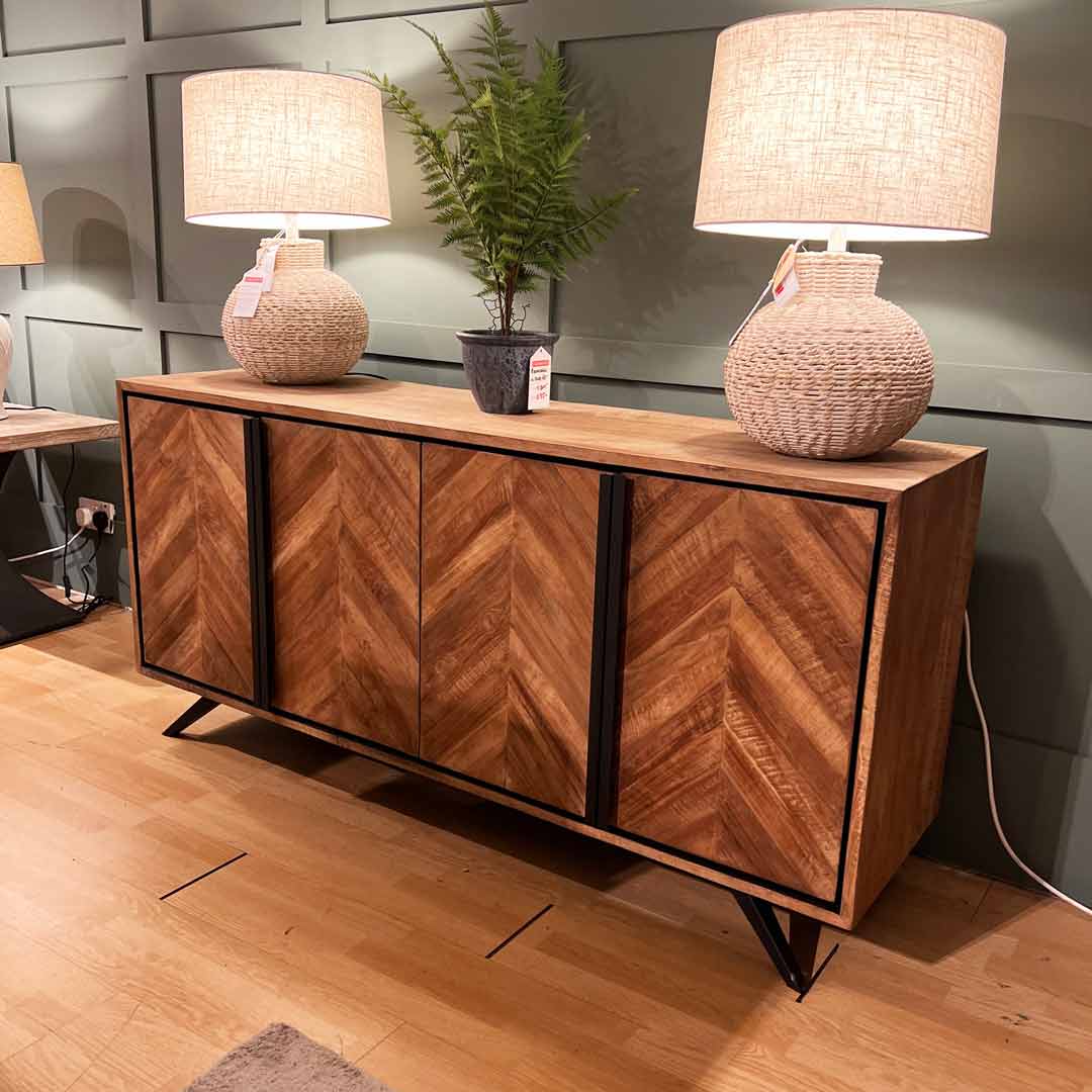 Chiswick reclaimed teak sideboard