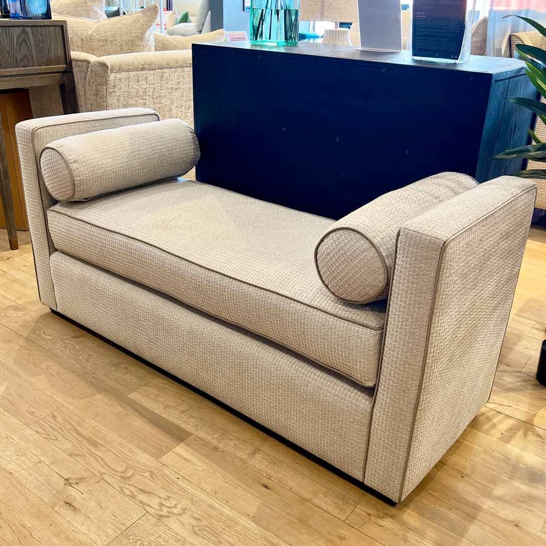Savoy bench for a hallway or end of the bed.
