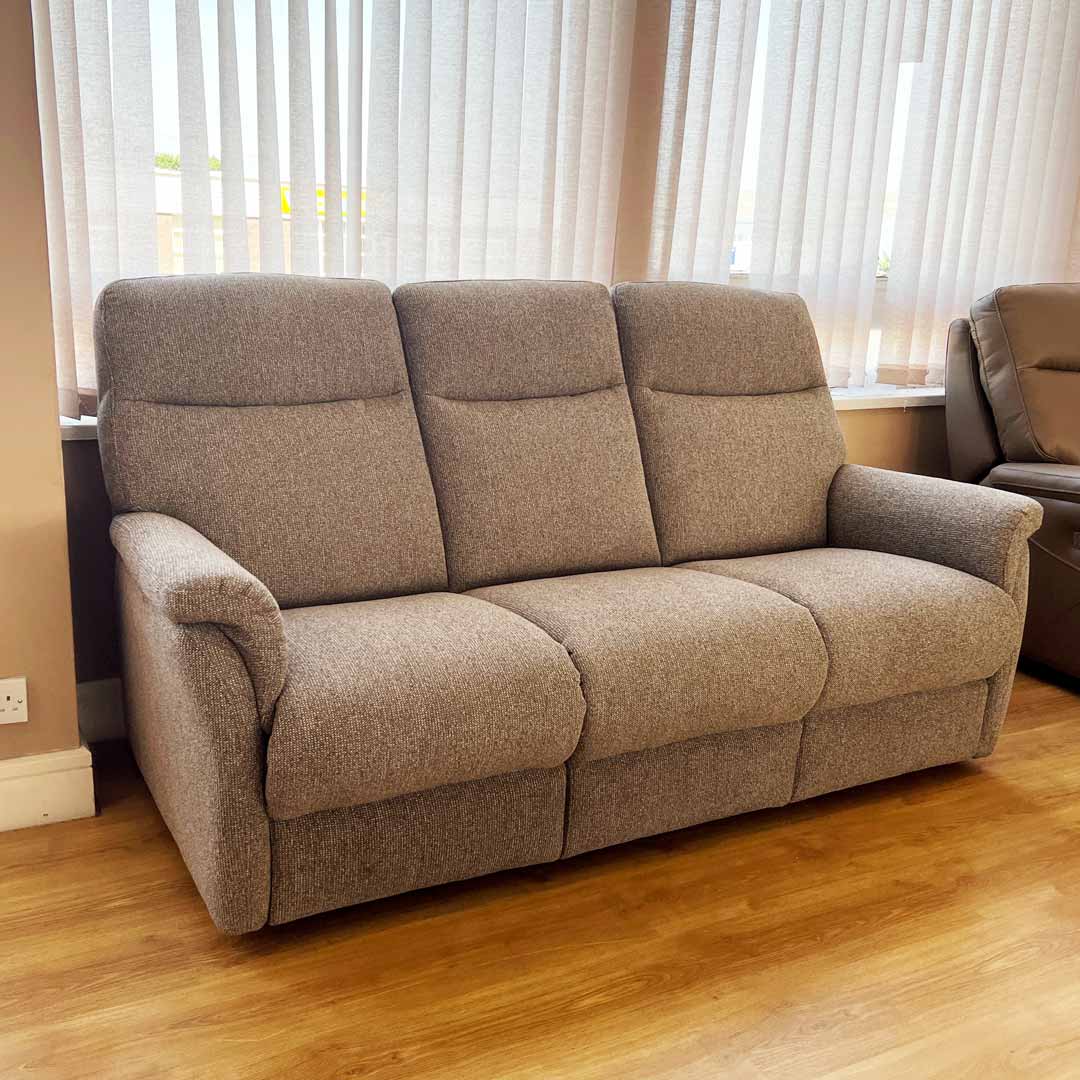 Venice 3 seater high back sofa in fabric