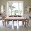 Archway 200cm dining table in solid teak