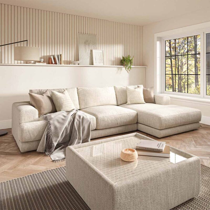 Nyla Chaise End Sofa RHF