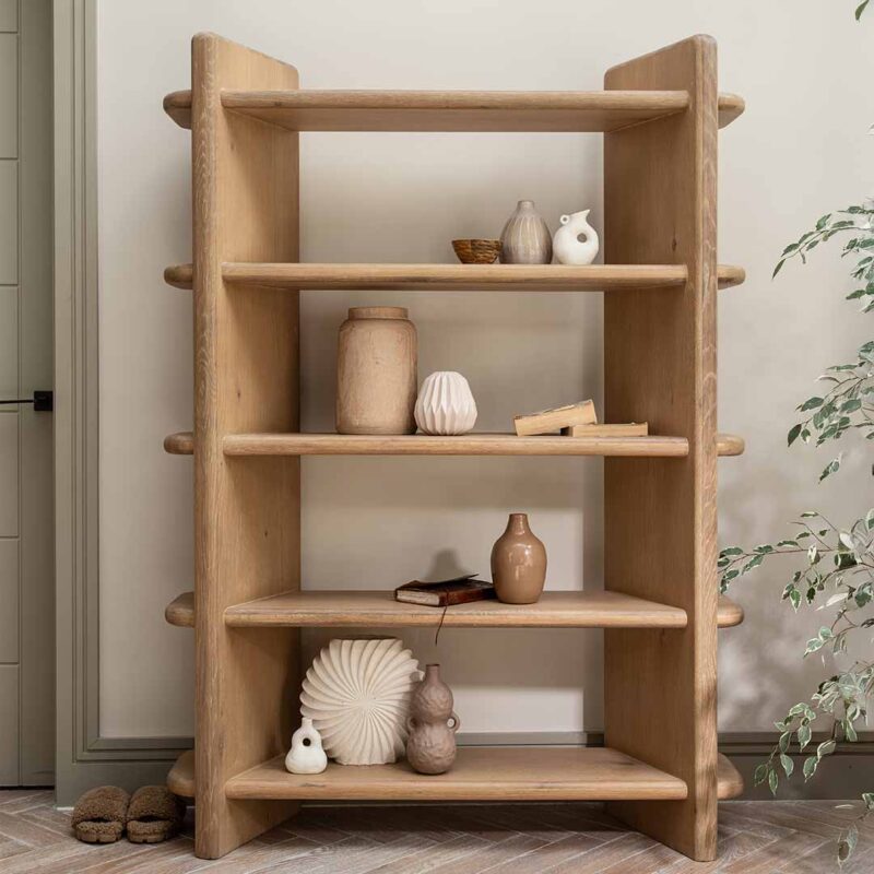 Flynn bookcase by Baker Furniture.