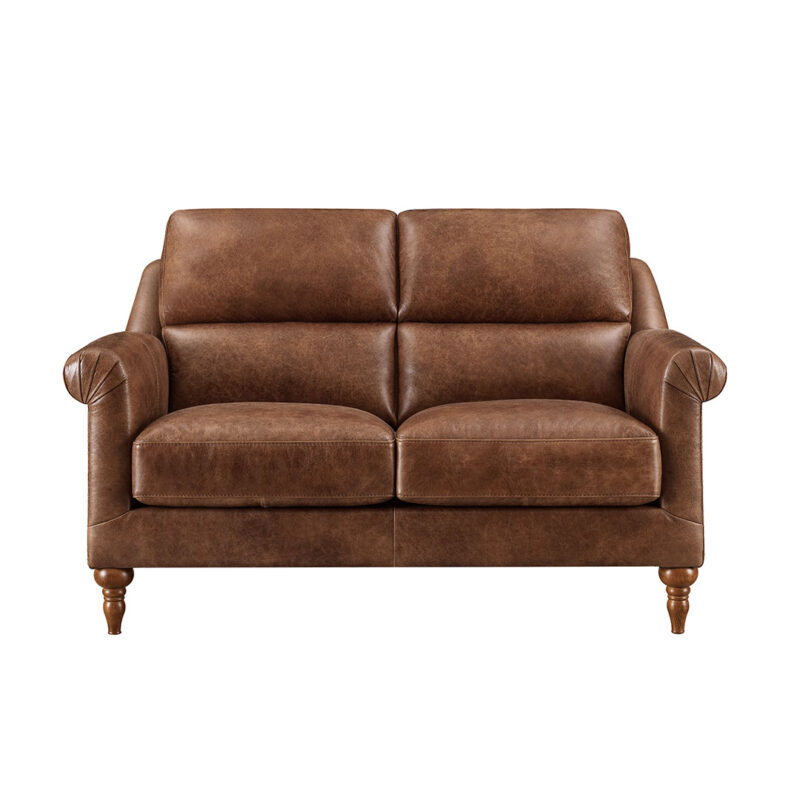 Heatherton 2 seater leather sofa