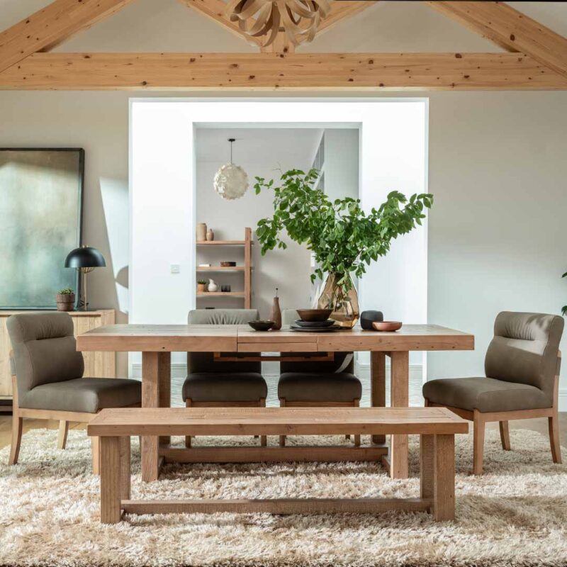 Baker Furniture Oakley 160-200cm extending dining table