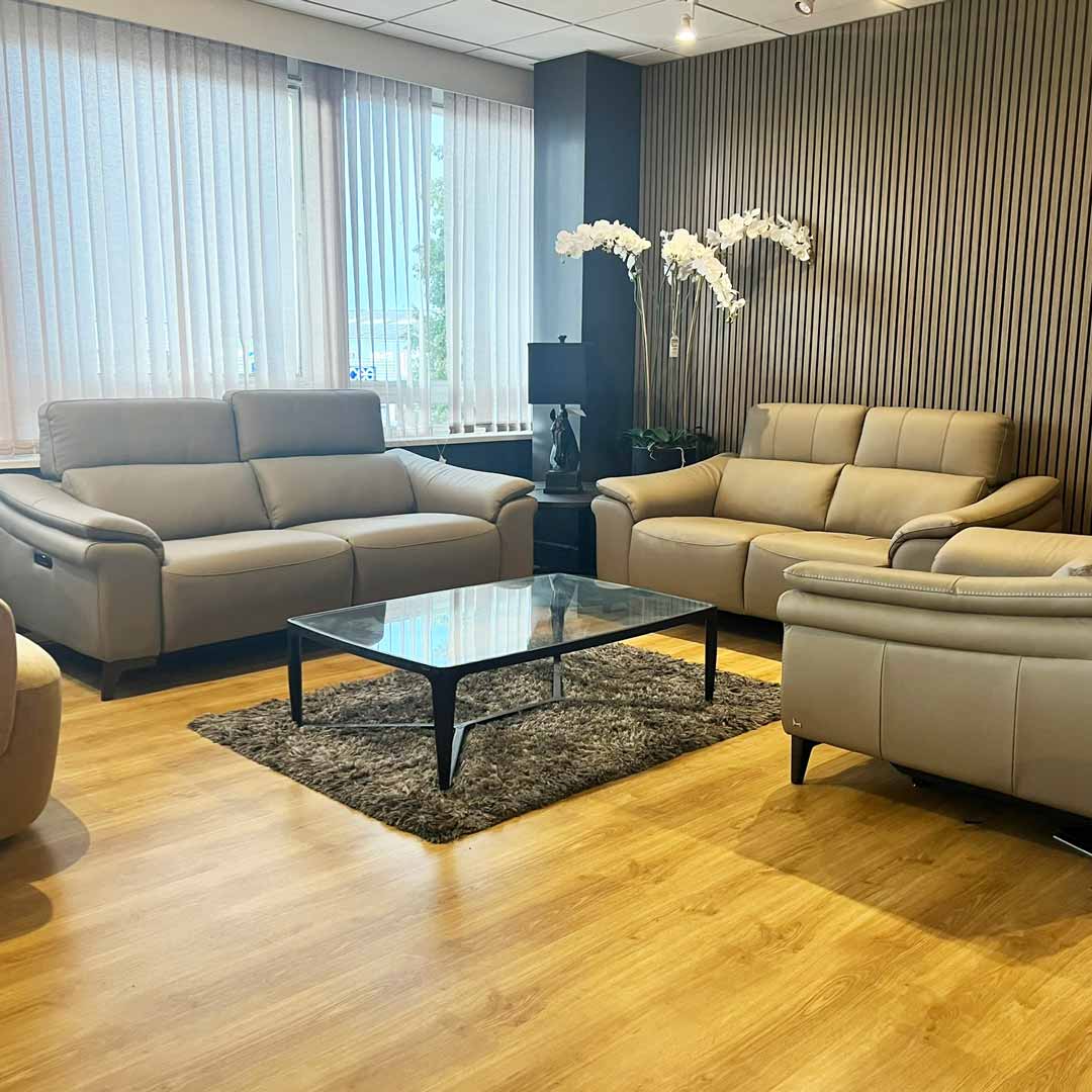 Garda 3 seater, 2 seater and chair