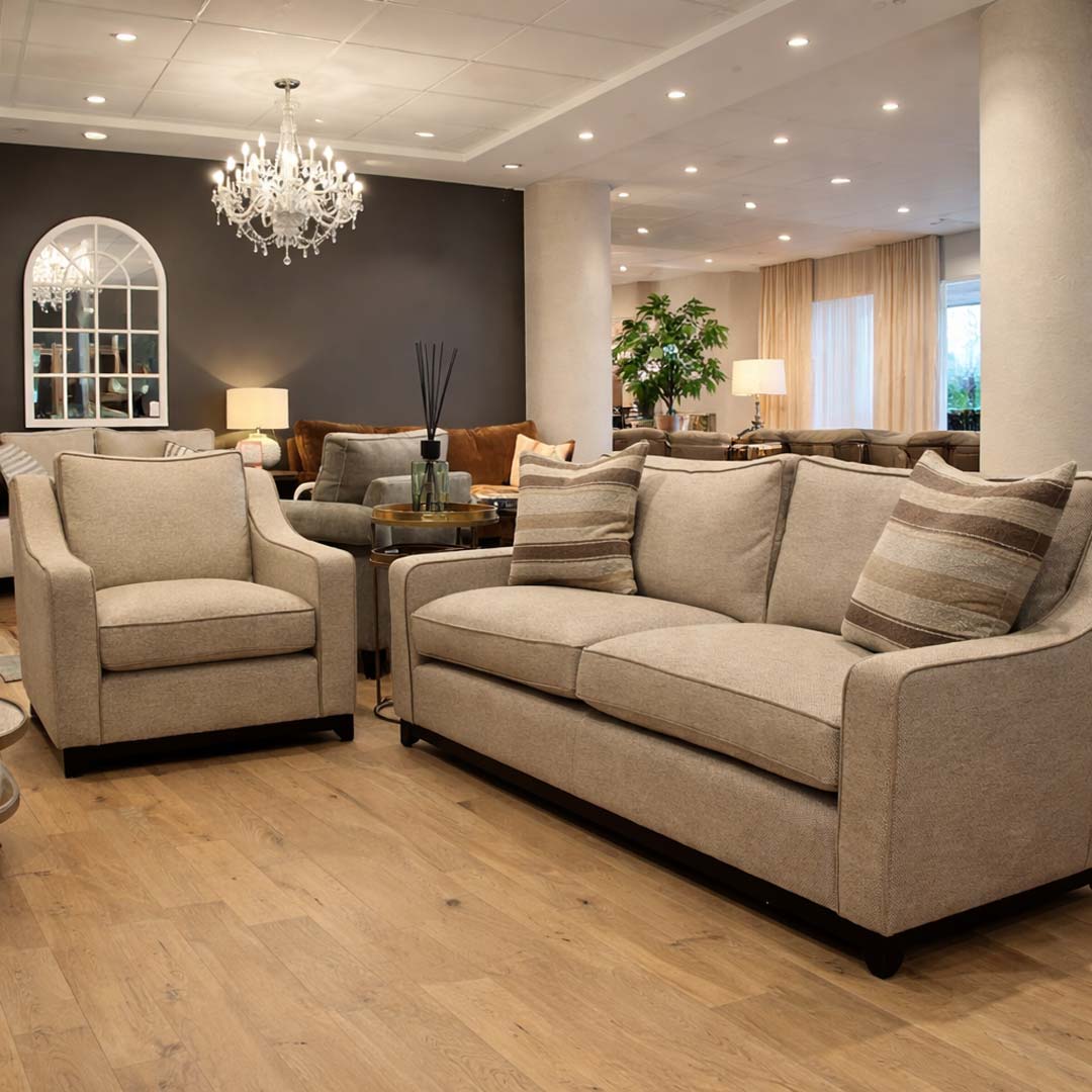 Gatsby 3 seater sofa and chair