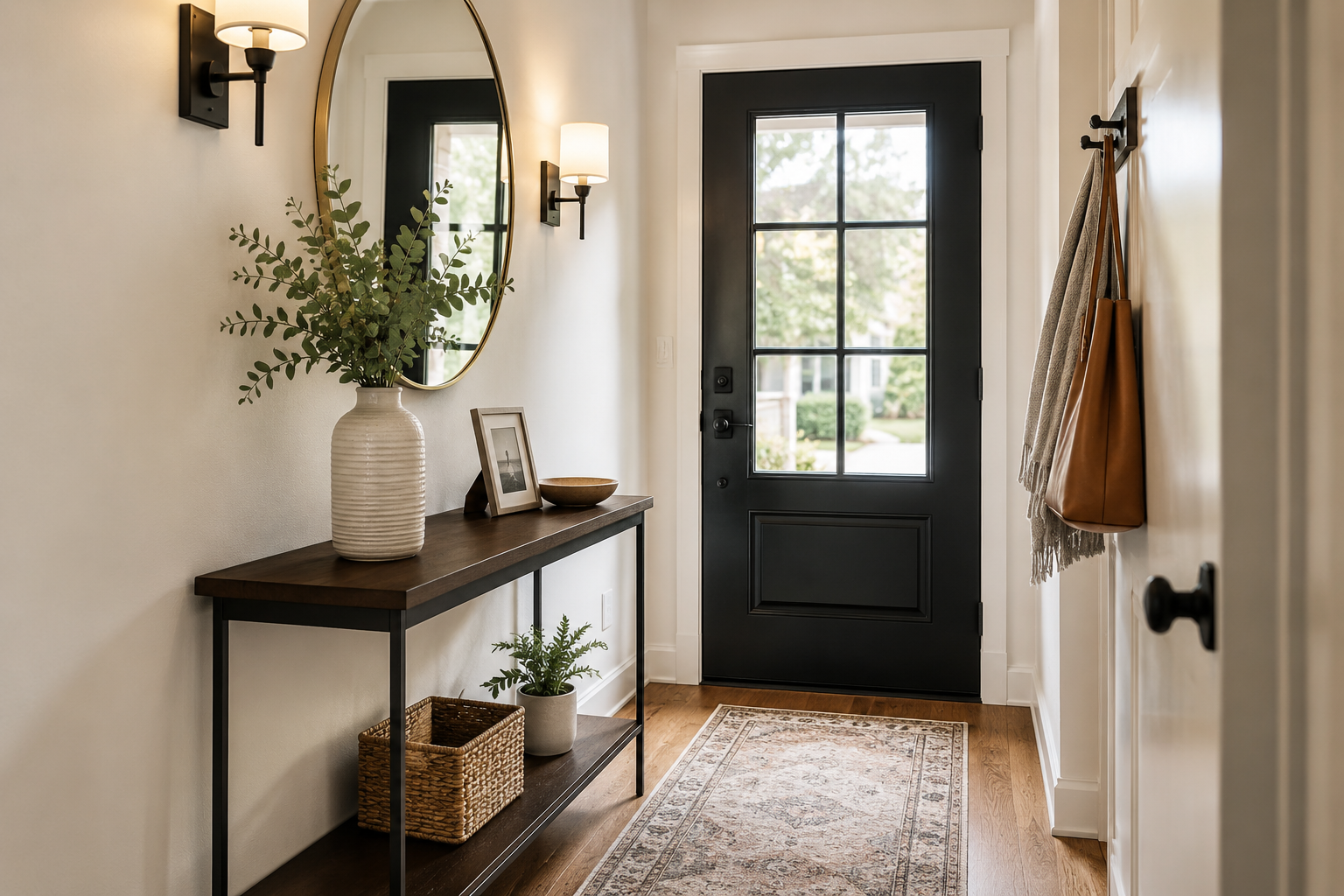 Small Entryway? How to Fit a Console Table Without It Looking Cramped