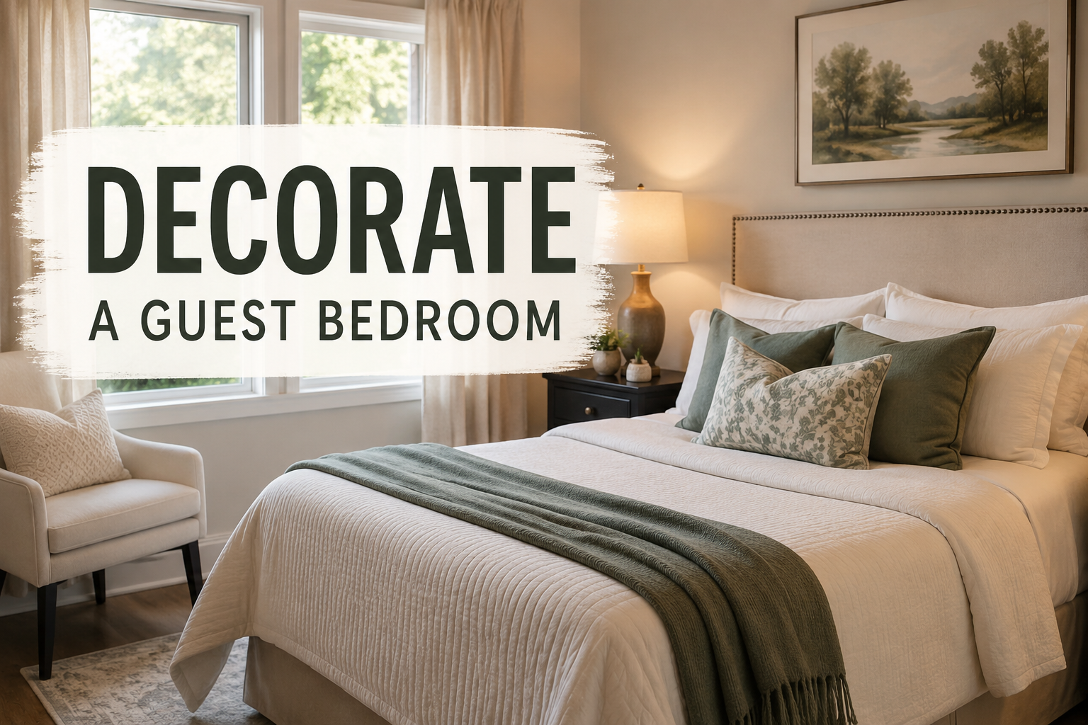 How to Decorate a Guest Bedroom