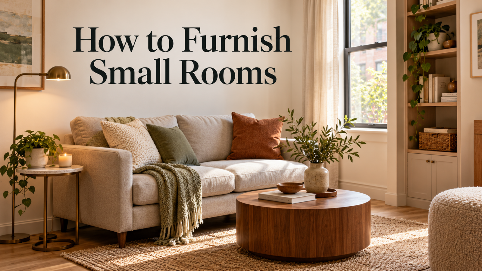How to Furnish Small Rooms