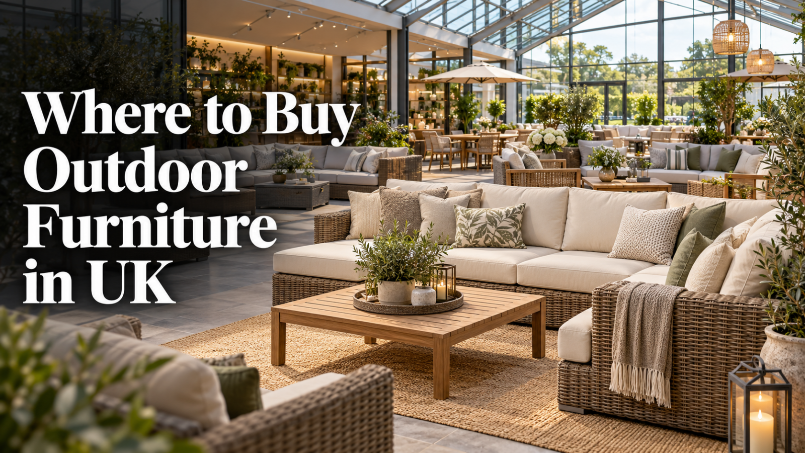 Where to Buy Outdoor Furniture